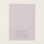 Lichtstumpfe Ohrring-Grafikkarte (Rückseite)