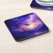 Lichtsturm Getränkeuntersetzer (Linke Seite)