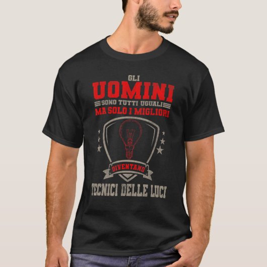 Lichttechniker T-Shirt (Vorderseite)