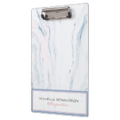 Lichttöne Marmorstein Nahtloses Muster Klemmbrett (Links)