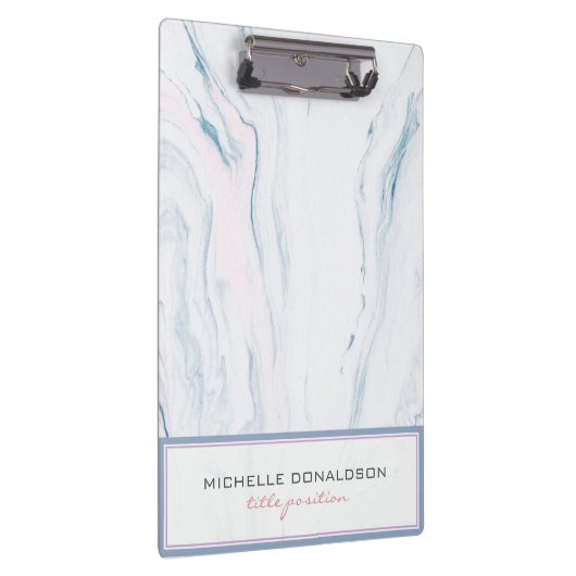 Lichttöne Marmorstein Nahtloses Muster Klemmbrett (Rechts)