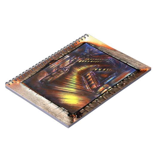 Lichttreppe Notizblock (Linke Seite)