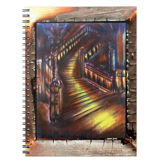 Lichttreppe Notizblock (Vorderseite)