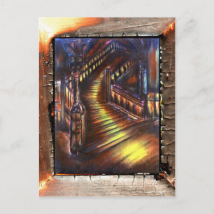 Lichttreppe Postkarte