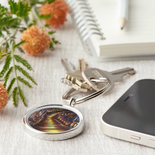 Lichttreppe Schlüsselanhänger (Seite)