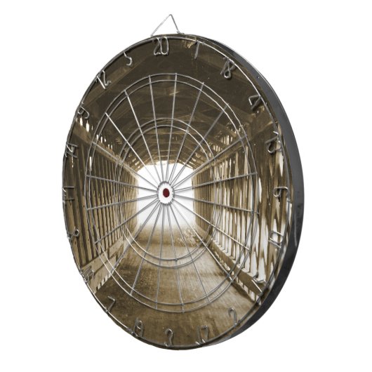 Lichttunnel Dartscheibe (Vorderseite rechts)