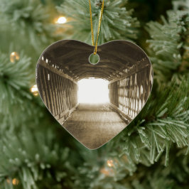 Lichttunnel Keramikornament