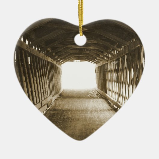 Lichttunnel Keramikornament (Vorne)