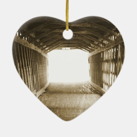 Lichttunnel Keramikornament (Hinten)