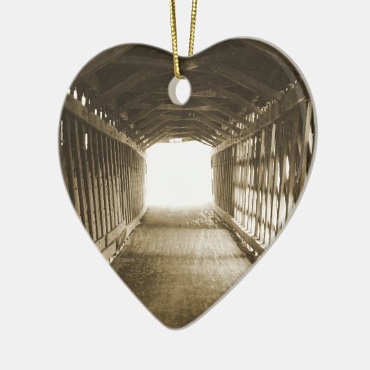 Lichttunnel Keramikornament (Links)