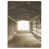 Lichttunnel Klemmbrett (Rückseite)