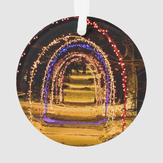 Lichttunnel Ornament (Rückseite)