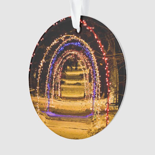 Lichttunnel Ornament (Vorderseite)