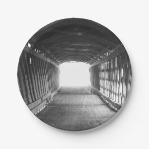 Lichttunnel Pappteller