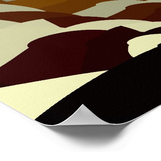 Lichttunnel Poster (Ecke)