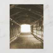 Lichttunnel Postkarte (Vorderseite)