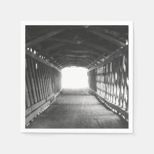 Lichttunnel Serviette (Vorderseite)