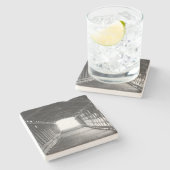 Lichttunnel Steinuntersetzer (Seitenansicht)