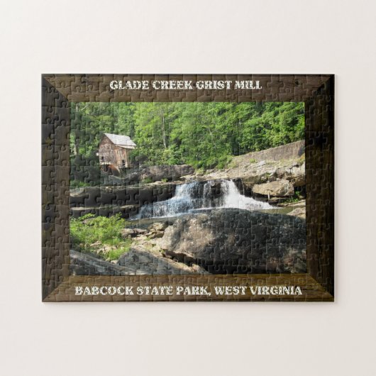 LICHTUNGS-NEBENFLUSS-MAHLGUT MILL-PUZZLE PUZZLE (Horizontal)