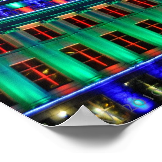 Lichtursprung Poster (Ecke)