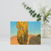 Lichtverschiebung auf einem Poplar, 1930 von Mayna Postkarte (Stehend Vorderseite)