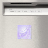 Lichtvioletter Winter Magnet (In Situ (Geschirrspüler))