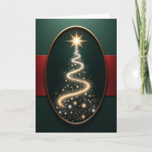 Lichtvolle Weihnachtskarte Karte