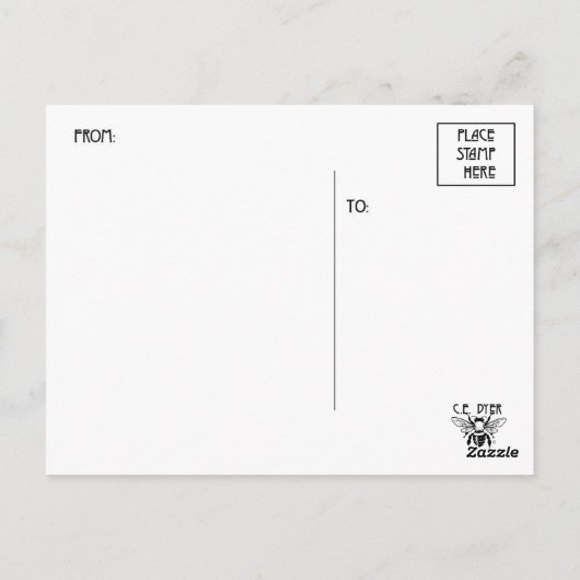 Lichtwahrer Postkarte (Rückseite)