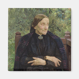 Lichtwarks Mother, 1908 Magnet