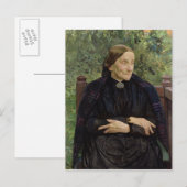 Lichtwarks Mutter, 1908 Postkarte (Vorne/Hinten)