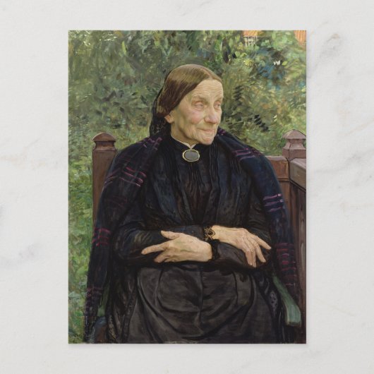 Lichtwarks Mutter, 1908 Postkarte (Vorderseite)