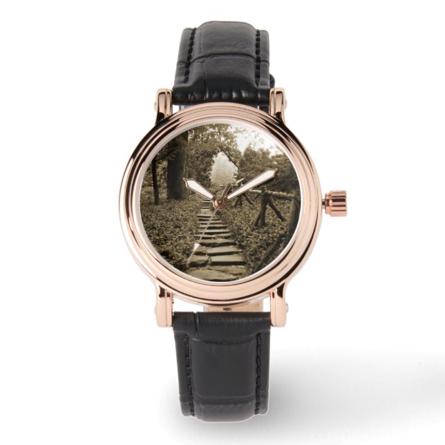 Lichtweg Armbanduhr (Vorderseite)