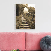 Lichtweg Leinwanddruck (Insitu (Wohnzimmer))