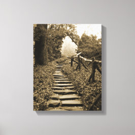 Lichtweg Leinwanddruck