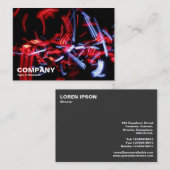 Lichtwege Visitenkarte (Vorne/Hinten)