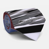 : Lichtwelle 5: Der Designer-Krawatte der Männer Krawatte (Gerollt)