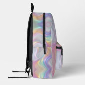 Lichtwellen Bedruckter Rucksack (Links)