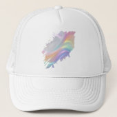 Lichtwellen Truckerkappe (Vorderseite)