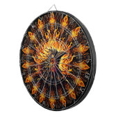 Lichtwellenleiter Dartscheibe (Vorderseite rechts)