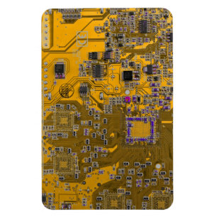 Lichtwellenleiter des Computergeek-Schaltkörpers Magnet