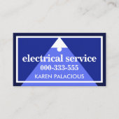 Lichtwellenleiter-Drahtelektronik Visitenkarte (Vorderseite)