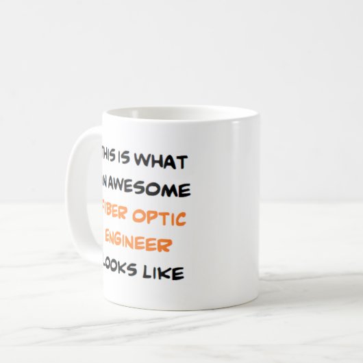 Lichtwellenleiter, phantastisch kaffeetasse (Vorderseite Links)