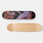 Lichtwirbel Skateboard (Horizontal)