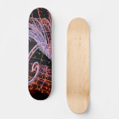Lichtwirbel Skateboard (Vorderseite)
