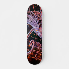 Lichtwirbel Skateboard