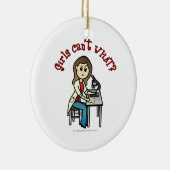 Lichtwissenschaftler Keramik Ornament (Rechts)