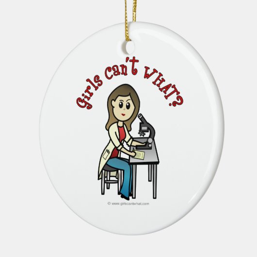 Lichtwissenschaftler Keramik Ornament (Links)