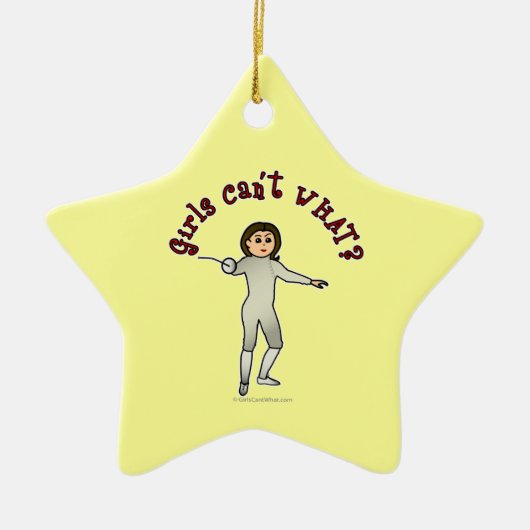 Lichtwunder Keramik Ornament (Vorne)