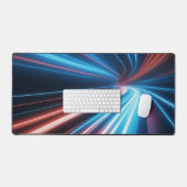 Lichtzeit-Tunnel Schreibtischunterlage (Tastatur & Maus)