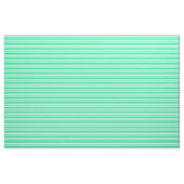 Lichtzyanisches und grünes Streifenmuster Stoff (Yard (91,4 cm))